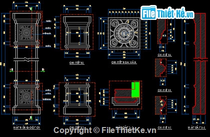 Mẫu khách sạn mini 8 tầng,File cad khách sạn cao tầng,khách sạn 8 tầng 9.4x19.5m,khách sạn tân cổ điển